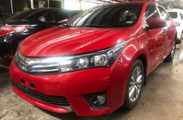 Selling Red Toyota Altis 2017 in Quezon City