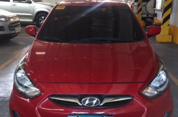 Hyundai Accent 2014 Hatchback for sale in Quezon City