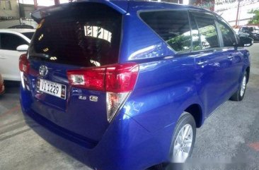 Selling Blue Toyota Innova 2016 in Quezon City 