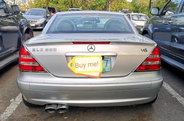 Sell Silver 2001 Mercedes-Benz Slk-Class Convertible at 53000 km in Muntinlupa