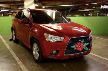 Red Mitsubishi Asx 2012 at 60000 km for sale