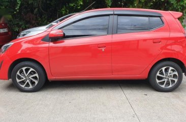 Sell Red 2019 Toyota Wigo in Quezon City