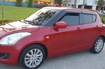 Red Suzuki Swift 2014 Manual Gasoline for sale in General Trias