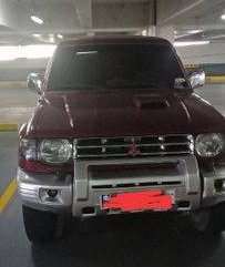 Red Mitsubishi Pajero 2005 Automatic Diesel for sale