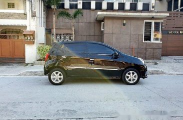 Selling Black Toyota Wigo 2017 at 14000 km 