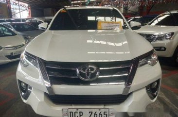 White Toyota Fortuner 2017 for sale in Quezon City 