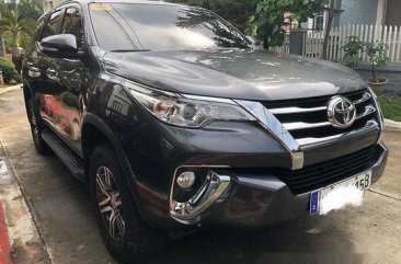 Selling Silver Toyota Fortuner 2017 at 20000 km in Pasig