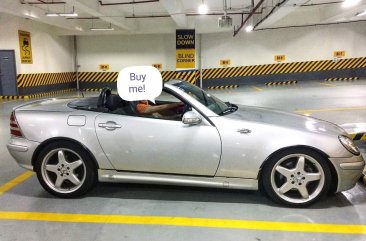 Sell Silver 2001 Mercedes-Benz Slk-Class Convertible at 53000 km in Muntinlupa
