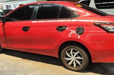 Sell Red 2017 Toyota Vios Manual Gasoline at 10000 km in Quezon City