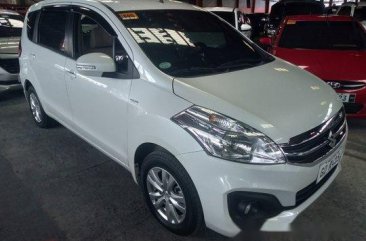 White Suzuki Ertiga 2018 for sale Quezon City 