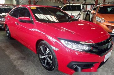 Red Honda Civic 2016 for sale Automatic