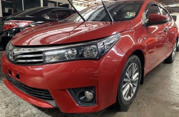 Sell Red 2017 Toyota Corolla Altis at 8800 km in Quezon City