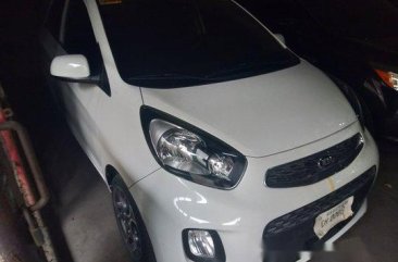 White Kia Picanto 2017 for sale in Makati