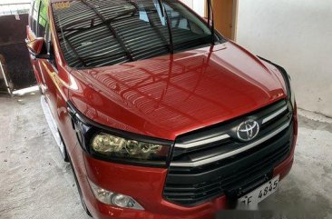 Selling Red Toyota Innova 2017 in Quezon City