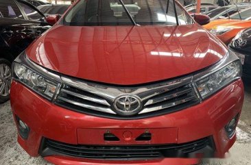 Sell Red 2017 Toyota Corolla Altis at 8800 km in Quezon City