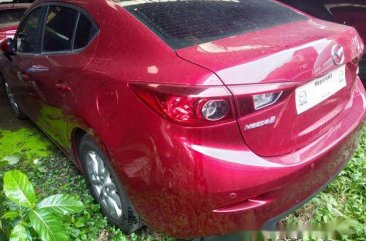 Selling Red Mazda 3 2018 in Makati