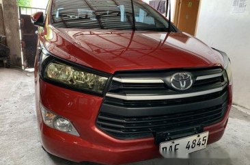 Selling Red Toyota Innova 2017 in Quezon City