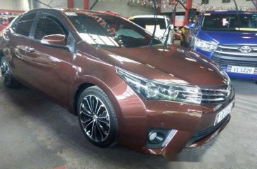 Brown Toyota Corolla Altis 2015 for sale in Quezon City