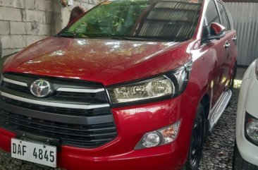 Red Toyota Innova 2017 for sale in Quezon City