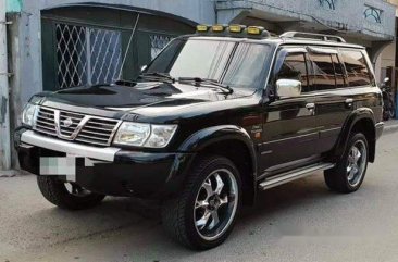 Selling Black Nissan Patrol 2002 in Malolos