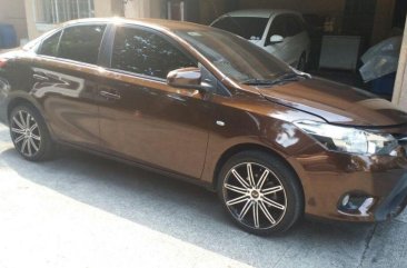 Selling Brown Toyota Vios 2014 in Quezon City