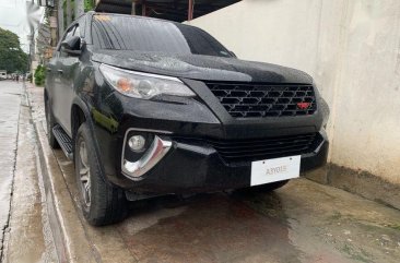 Black Toyota Fortuner 2018 for sale Automatic