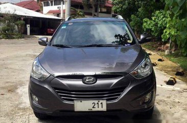 Sell Grey 2011 Hyundai Tucson at 80000 km 