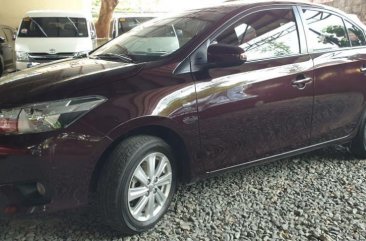 Red Toyota Vios 2017 at 10000 km for sale