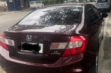 2nd Hand Honda Civic 2014 Automatic Gasoline for sale in Muntinlupa