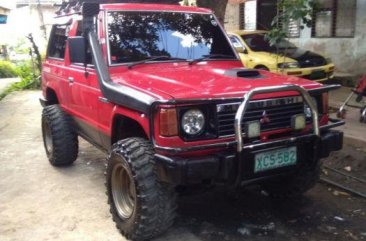 Mitsubishi Pajero 1990 Manual Diesel for sale in Malvar