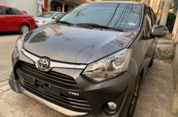 Gray Toyota Wigo 2019 for sale in Quezon City