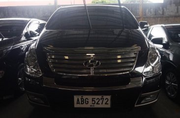 Selling Black Hyundai Starex 2015 Van Automatic Diesel in Manila