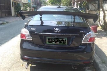 Sell Black 2013 Toyota Vios at Manual Gasoline at 15000 km in Quezon City