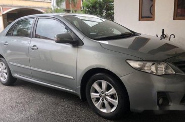 Selling Silver Toyota Corolla Altis 2013 Manual Gasoline in Marikina