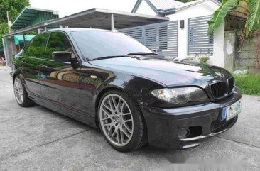 Black Bmw 318I 2003 Automatic Gasoline for sale 