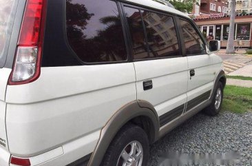 White Mitsubishi Adventure 2012 Manual Diesel for sale 