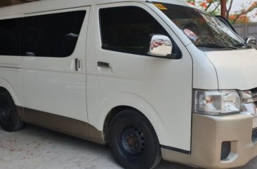 White Toyota Hiace 2017 for sale in Quezon City