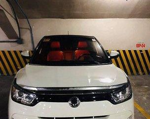 White Ssangyong Tivoli 2016 for sale in Manila