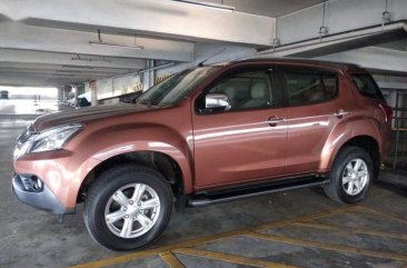 Selling 2nd Hand Isuzu Mu-X 2016 in Quezon City