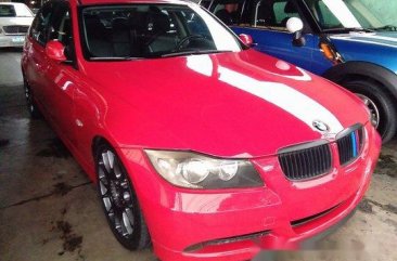 Red Bmw 320I 2007 Automatic Gasoline for sale in Quezon City