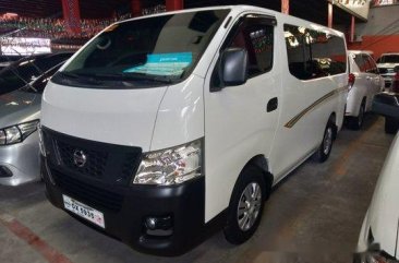 White Nissan Nv350 Urvan 2017 for sale in Quezon City