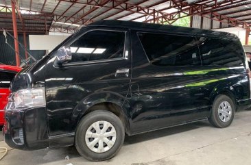 Sell Black 2018 Toyota Hiace Van in Quezon City