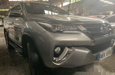 Silver Toyota Fortuner 2017 for sale in Quezon City