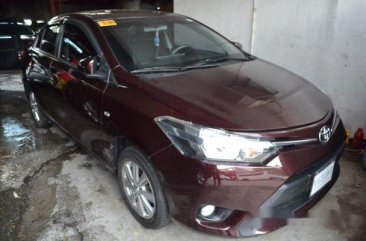 Red Toyota Vios 2016 at 8000 km for sale in Manila