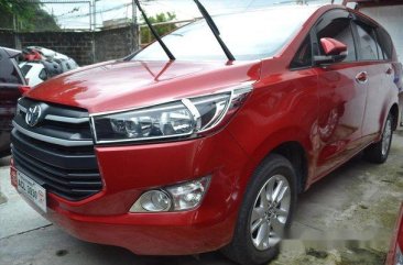 Sell Red 2016 Toyota Innova Manual Diesel at 3800 km in Manila