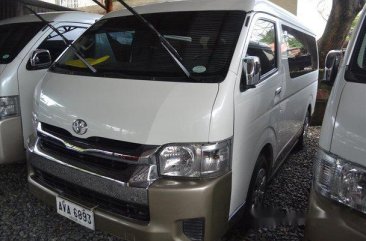 Selling White Toyota Hiace 2015 Manual Diesel at 22000 km in Manila