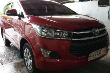 Selling Red Toyota Innova 2017 Manual Diesel in Quezon City