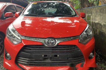 Sell Red 2019 Toyota Wigo Automatic Gasoline at 2300 km