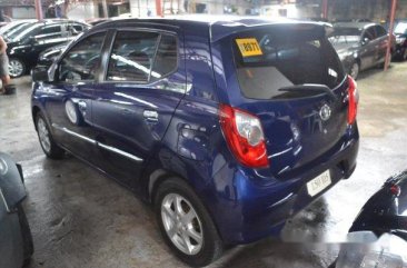 Blue Toyota Wigo 2017 at 8000 km for sale 