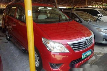 Selling Red Toyota Innova 2014 Automatic Diesel at 50000 km in Pasig